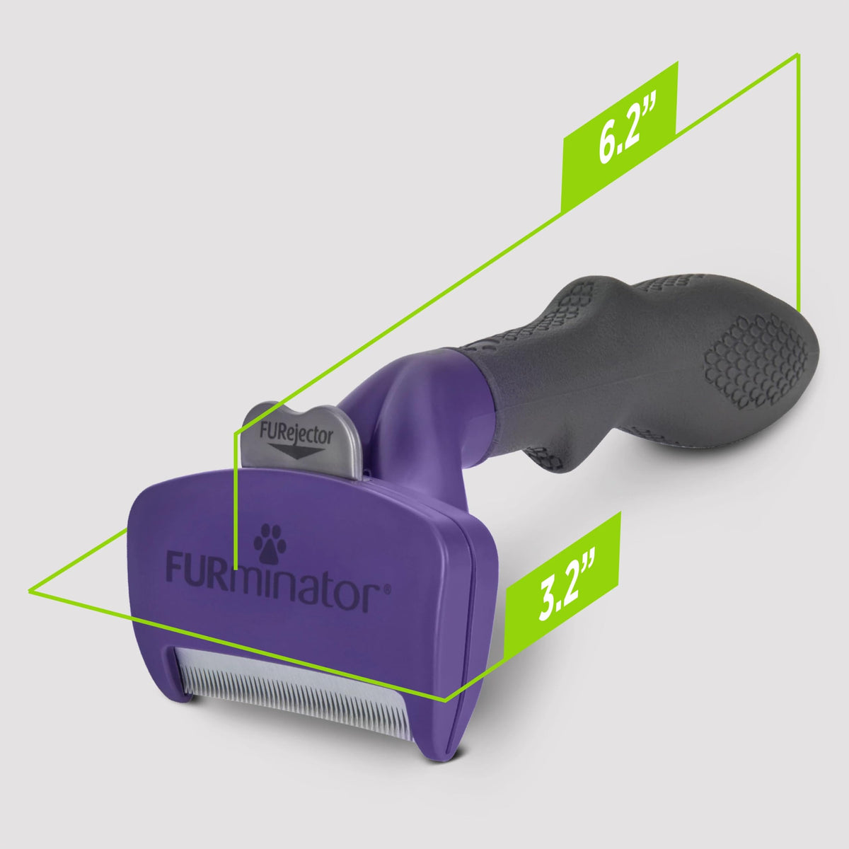 FURminator Medium to Large Cat deShedding Tool for Short Hair