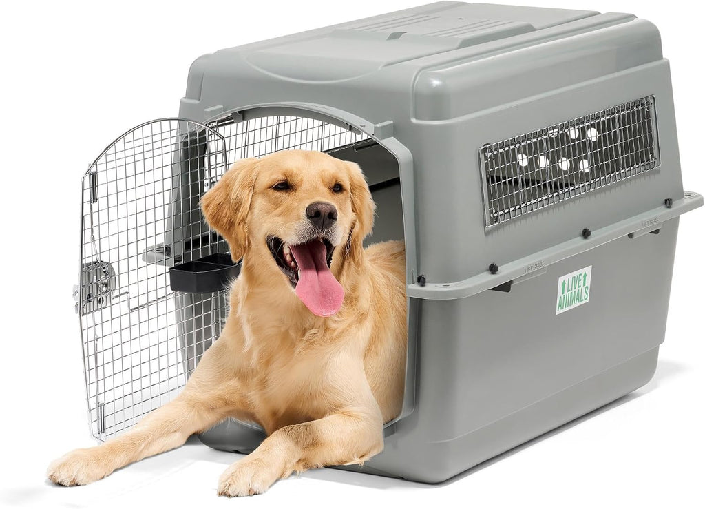 Petmate Sky Kennel for Air Travel, 28in Dog Crate for Pets 15 to 30lbs