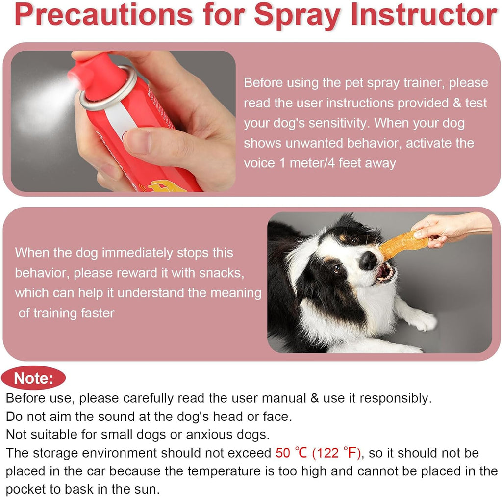 Corrector Spray Dog Trainer, 80ml 2 Pack Corrector Spray for Dogs