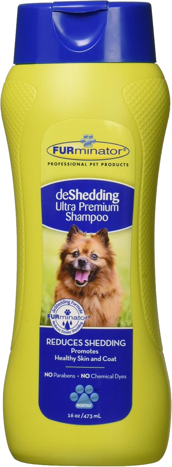 FURminator Ultra Premium deShedding Shampoo for Dogs, 16 oz