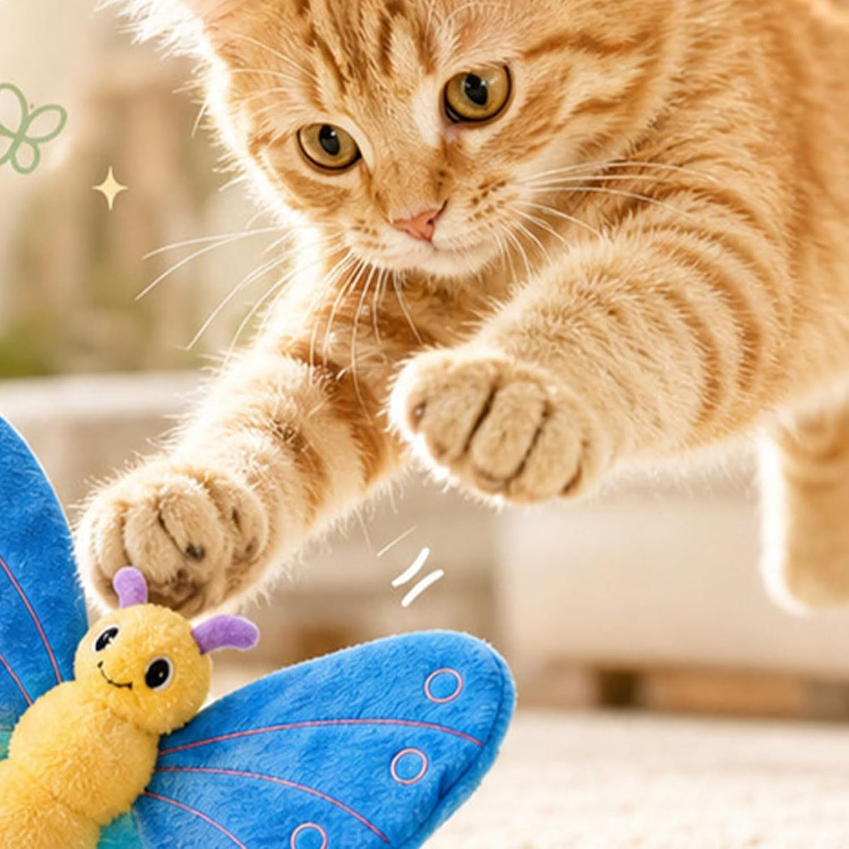 PANGBOER Indoor Dog Play Toy, Blue