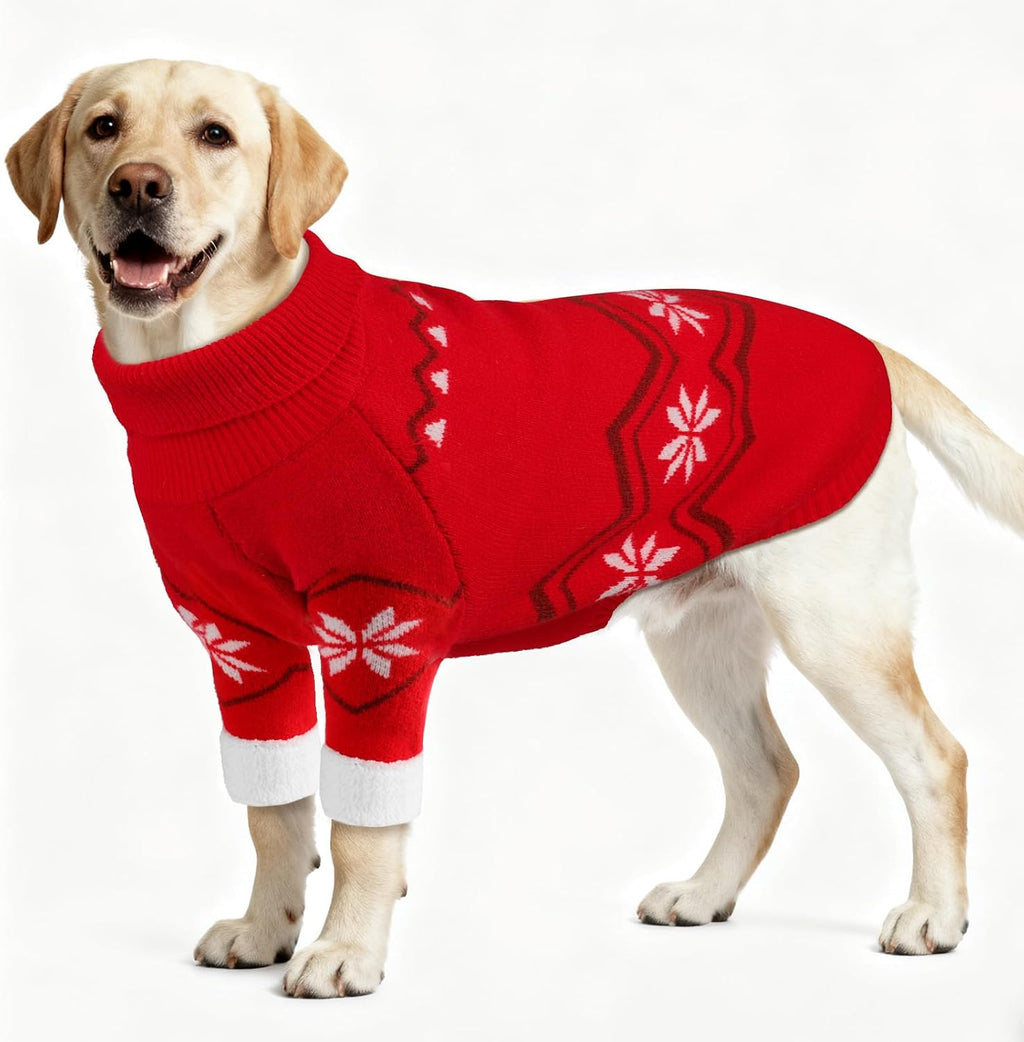 Dog Halloween Costumes Pumpkin Dog Sweater, Fall Sweaters (2XL)