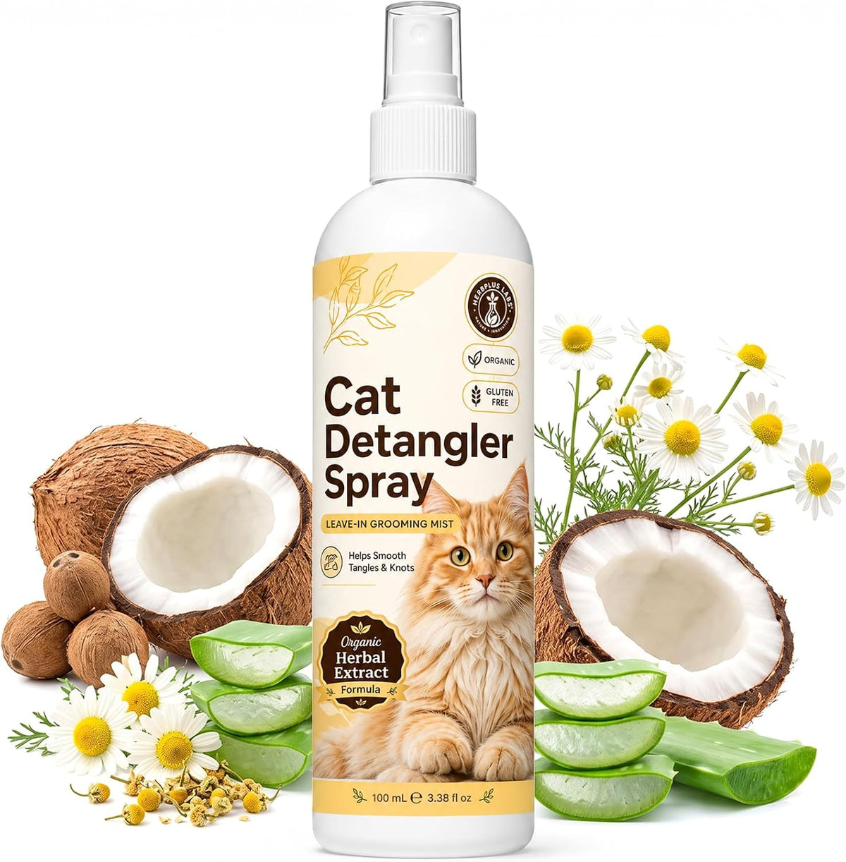Granado Cat Detangling Spray for Matted Hair, Dematting Coat Care