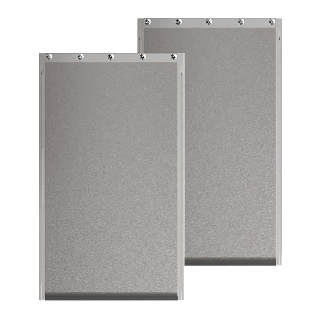 MOLYLY 2-Pack Large Dog Door Replacement Flaps with Screws