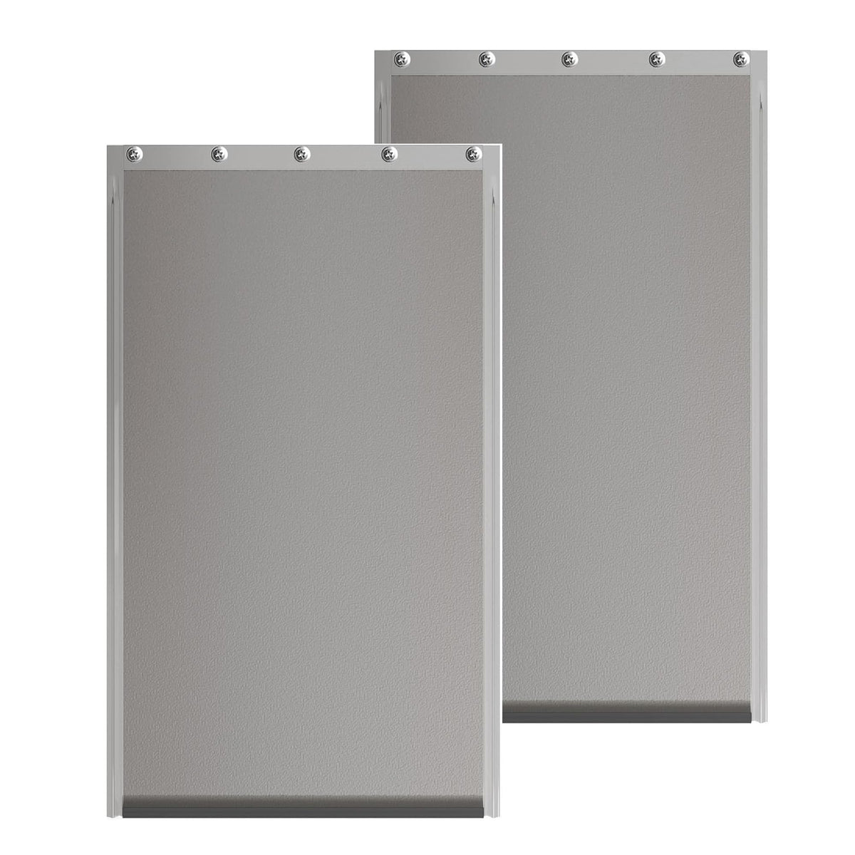 MOLYLY 2-Pack Large Dog Door Replacement Flaps with Screws
