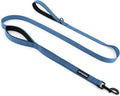 Double Handle Dog Leash, 6 FT Reflective, for Medium Large Dogs
