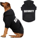 Security Dog Sweater - Soft Brushed Fleece Dog Clothes - XL