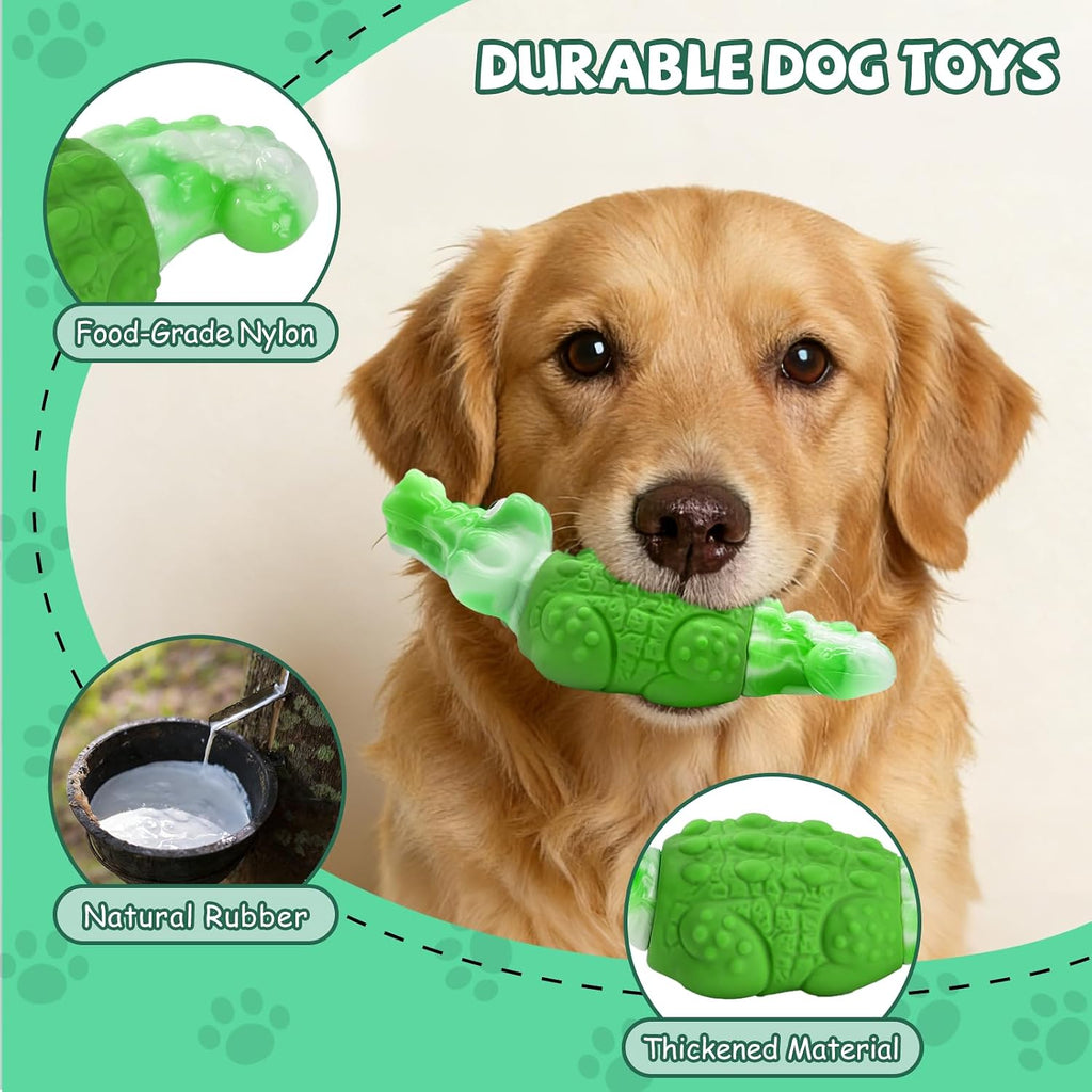 YINEYA Tough Dog Toys for Aggressive Chewers, Indestructible Large Chew Toy