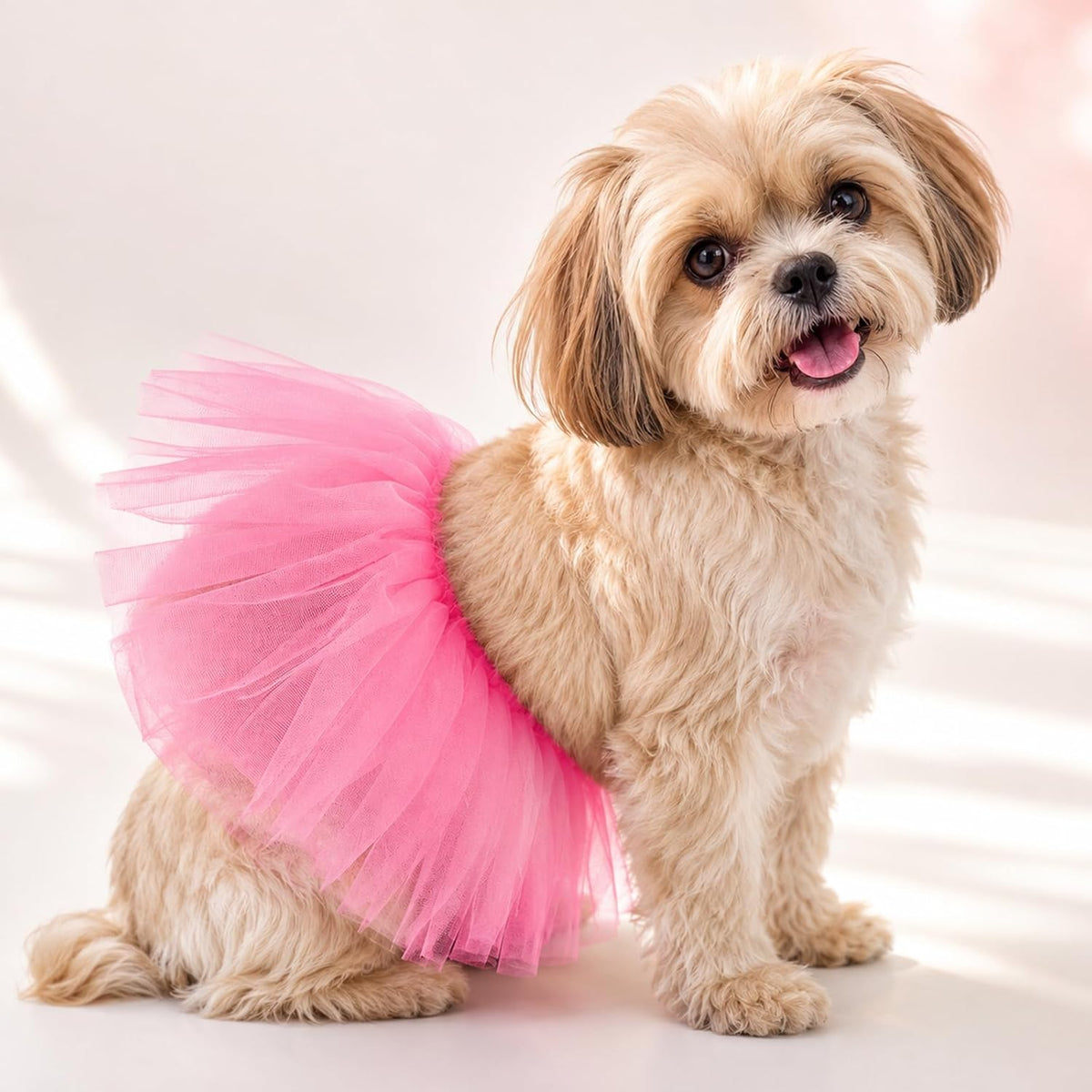 Dog Tutu Pink Tutu for Dogs, for Small Medium-Sized Dogs and Pets