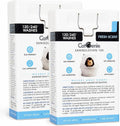 CatGenie SaniSolution Cartridge Fresh Scent (2-Pack) – Self Cleaning Litter Box Refill, Up to 720 Wash Cycles Total, Com