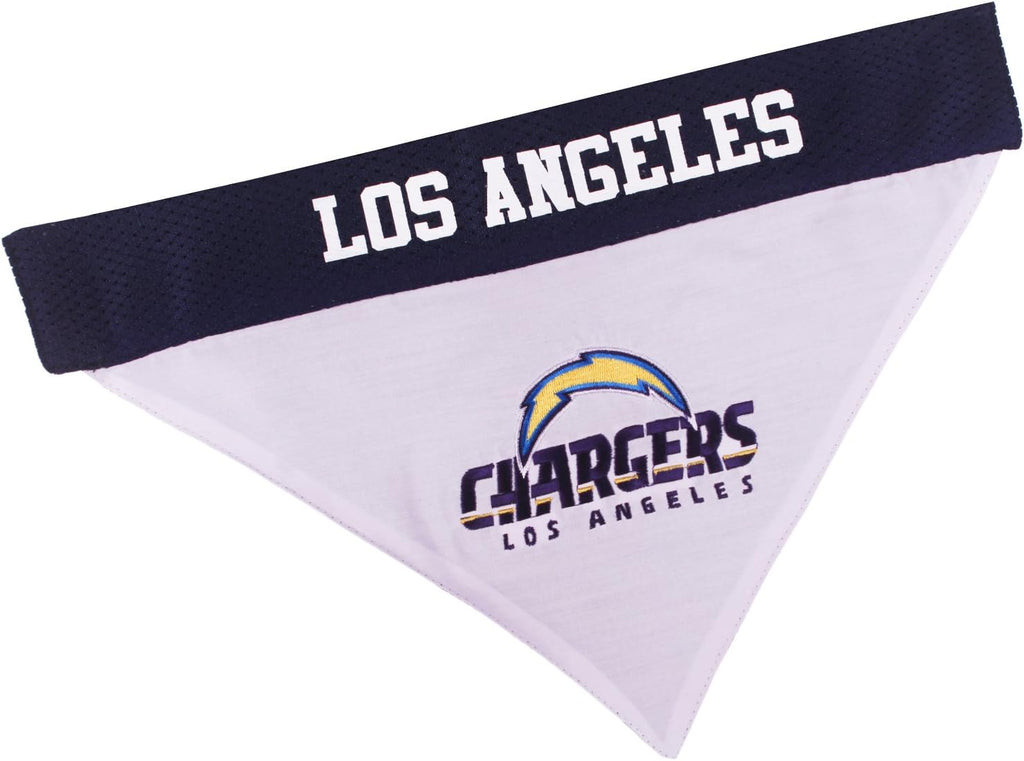 NFL DOG BANDANA - DETROIT LIONS REVERSIBLE PET BANDANA. 2 Sided Sports Bandana with a PREMIUM Embroidery TEAM LOGO, Larg