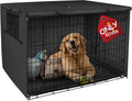 Explore Land Dog Crate Cover, 42 inches, Black