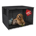 Explore Land Dog Crate Cover, 48 inches, Black