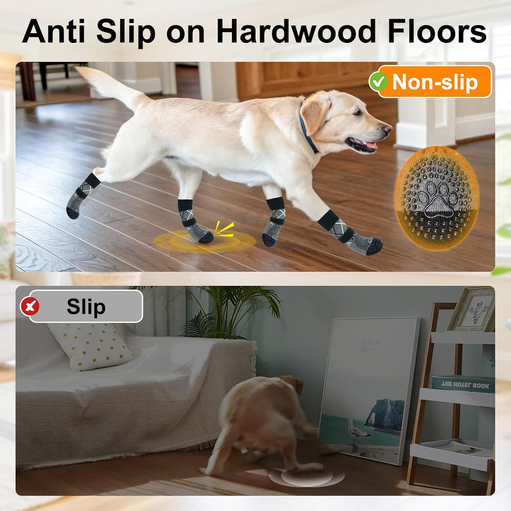 6PCS Dog Socks to Prevent Licking Paws for Hot/Cold Pavement