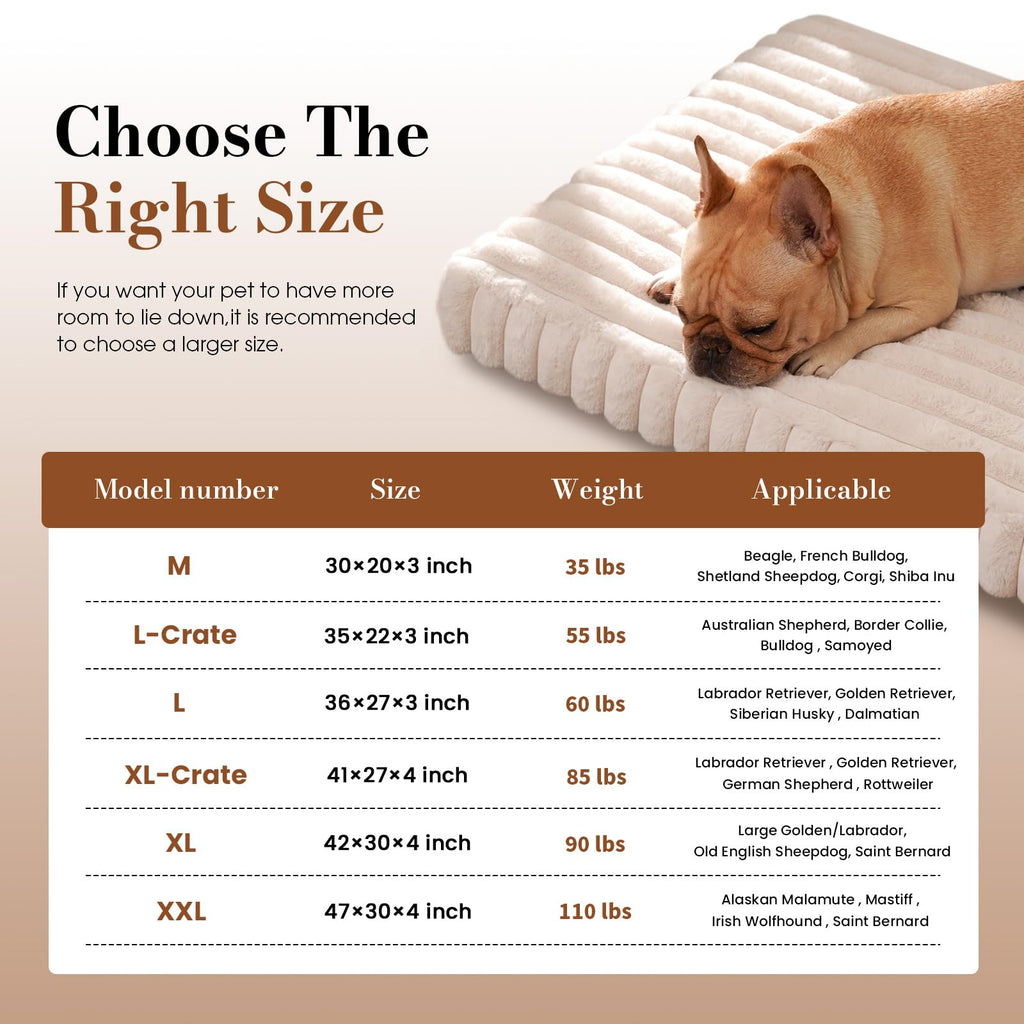 Cozila Dog Beds for Large Sized Dog, Orthopedic Foam with Waterproof Lining
