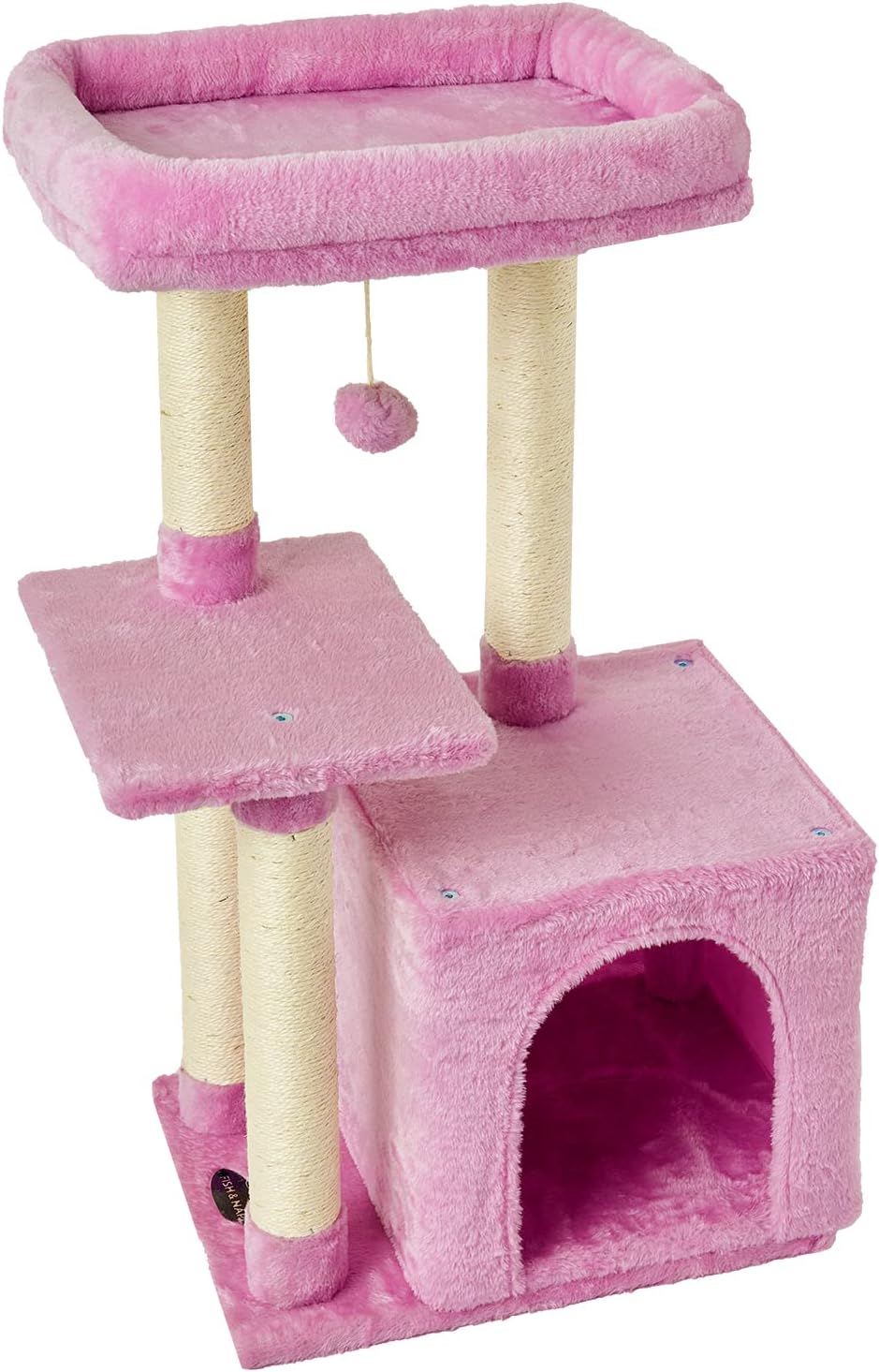 Cute Cat Tree Kitten Cat Tower Condo Cat Furniture Sisal Scratching Posts B