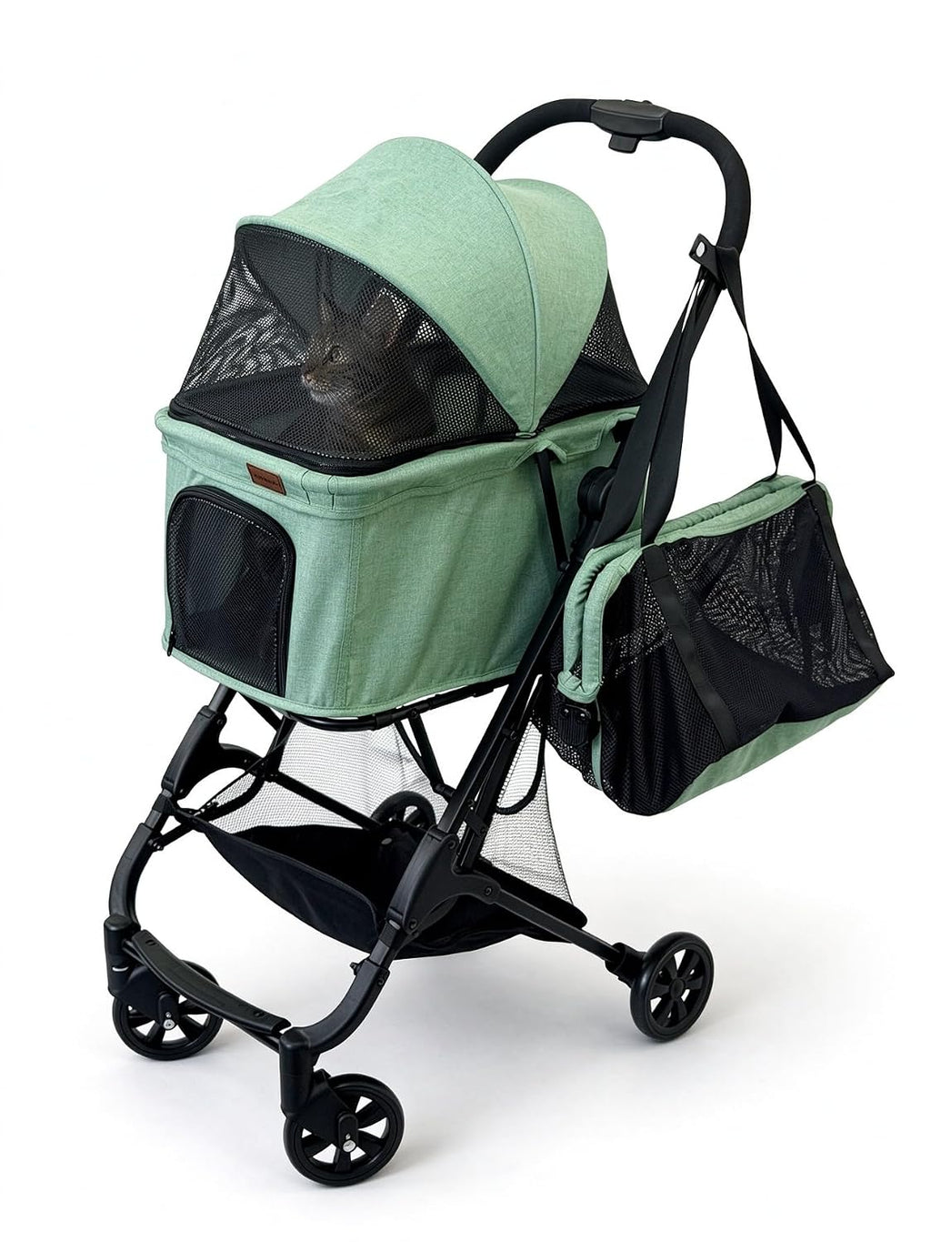 Small Dog Stroller, Travel Mini Pet Cat Strollers