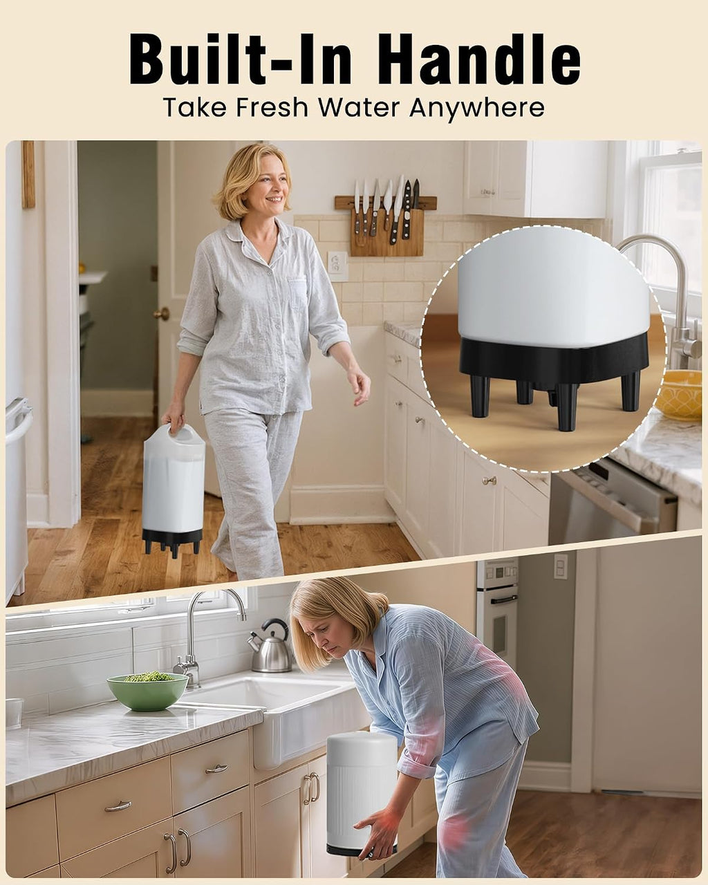 PETNF 2.4 Gallon Automatic Dog Water Bowl Dispenser with Filter