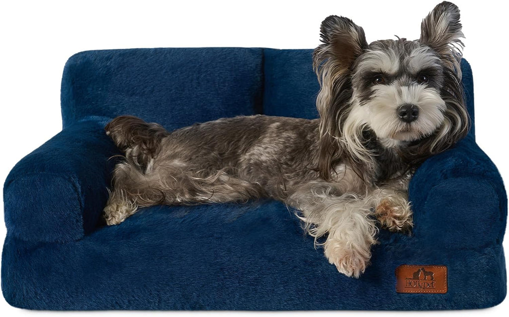 Hollypet Small Dog Large Cat Bed Puppy Couch Beds for Pets up to 25 lbs