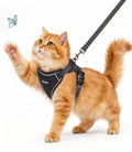 Cat Harness and Leash for Walking, Escape Proof Adjustable Vest Harness