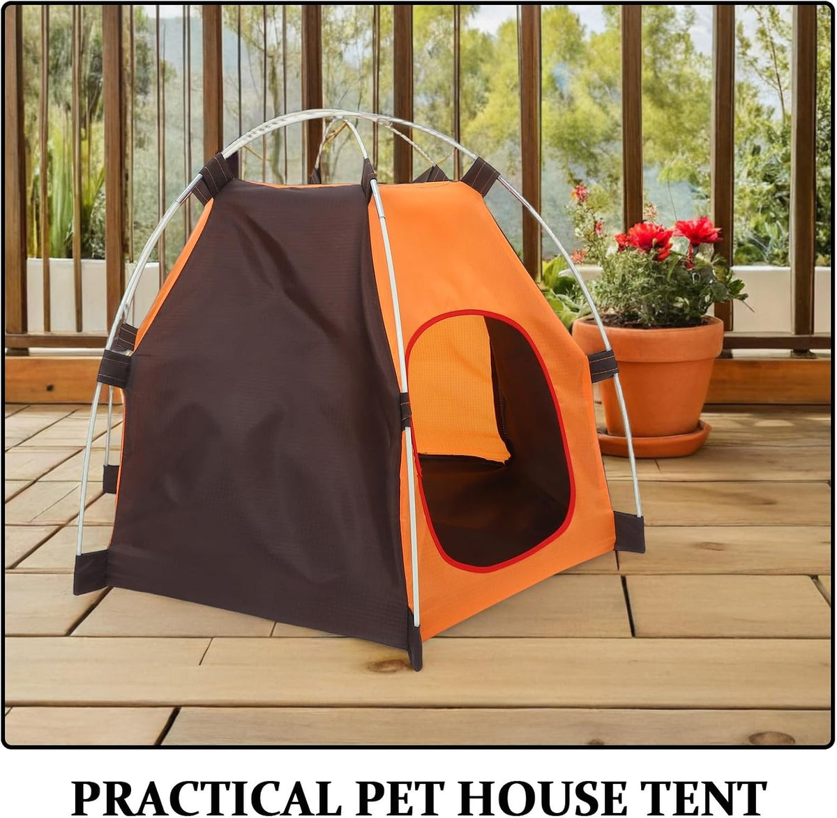 Portable Foldable up PET Tent, Waterproof Oxford Dog House for Small Pets