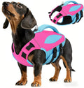 Dog Life Jacket High Buoyancy Small Dog Life Vest for Swimming, S