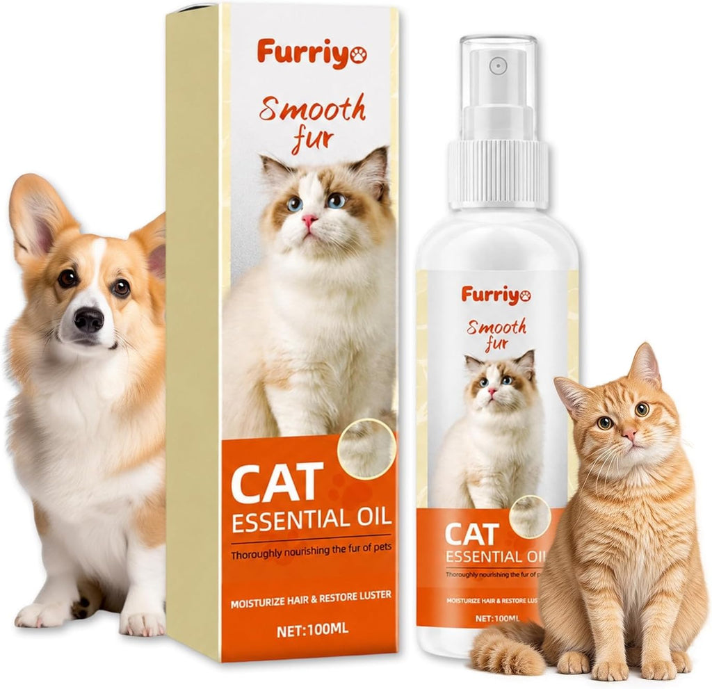 Cat Coat Spray Leave-in Conditioner & Detangler, 3.4 fl oz