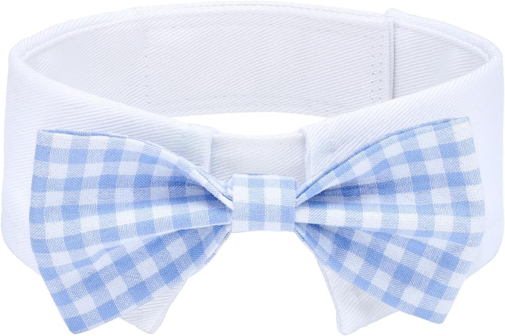Segarty Dog Bow Tie for Neck Girths 16.5-21.2 in, Adjustable Bowtie Collar for Extra Large Dogs, Dog Neck Tie Tuxedo Com
