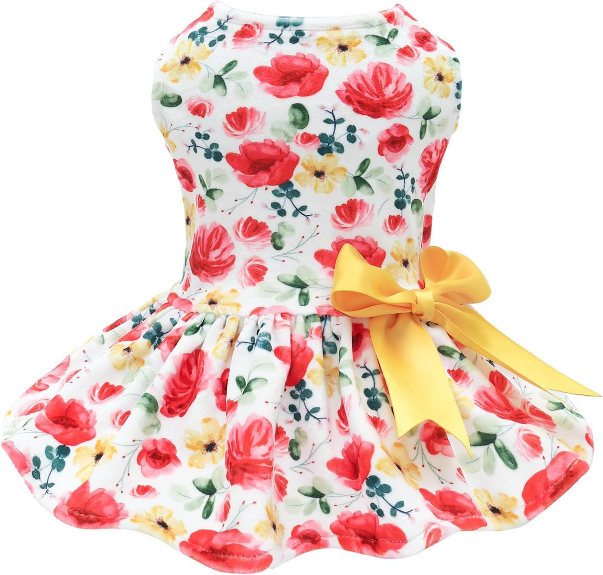 CuteBone Velvet Dog Dresses Halloween for Small Dogs, Stylish & Soft Fabric, Comfortable Fit for Everyday Wear, Perfect 