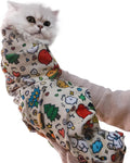 27.6" Cat Grooming Wrap Cat Wrap for Cutting Nails L(Within 15lbs)