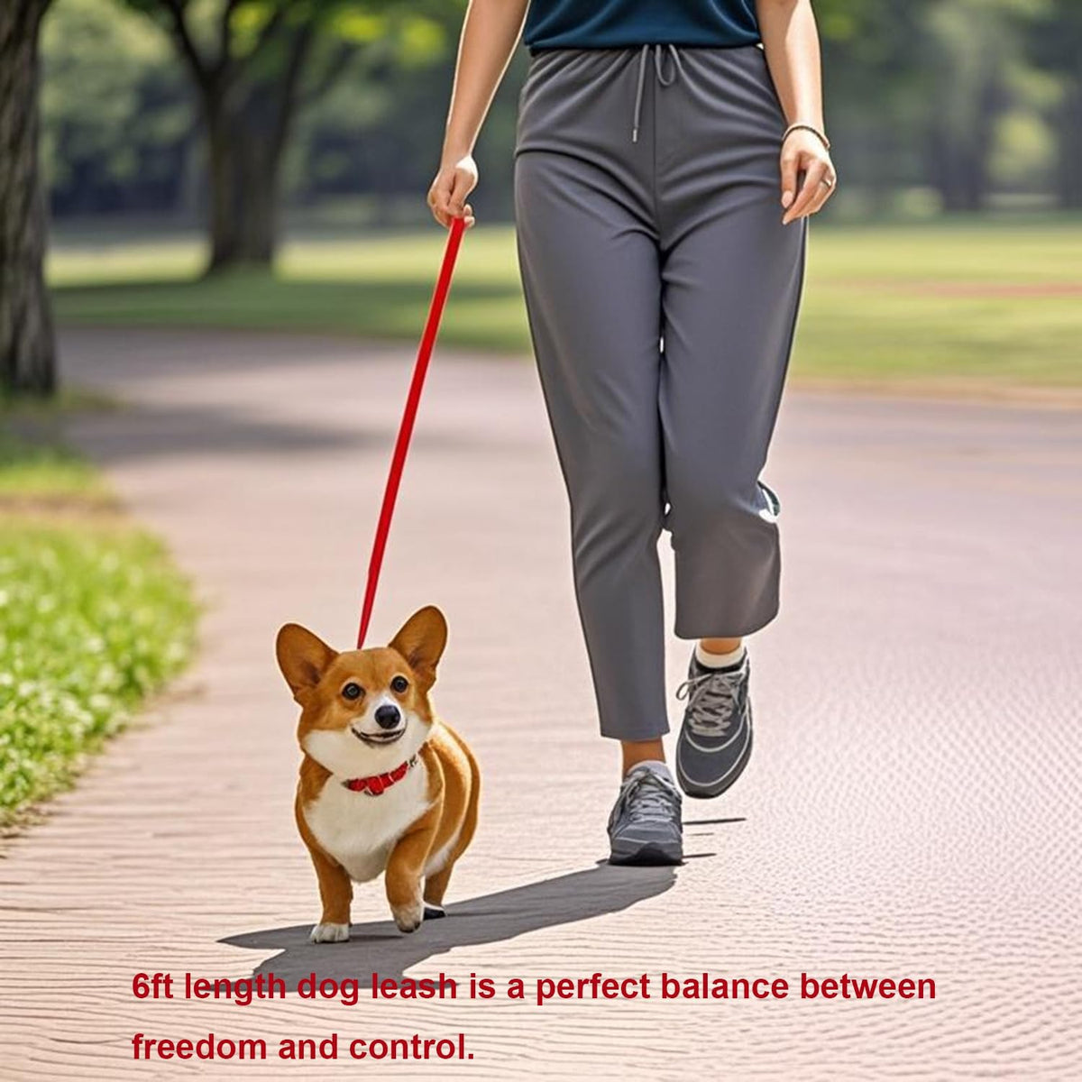 6 FT Puppy Leashes, Strong Traditional Style Leash with Easy to Use Collar Hook,Dog Lead Great for Small and Medium and 