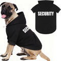 5XL Dog Sweaters for Large Dogs,Extra-Large Dog Hoodie,Security Warm Brushed Fleece Sweatshirt with Hood & Pocket,Leash 
