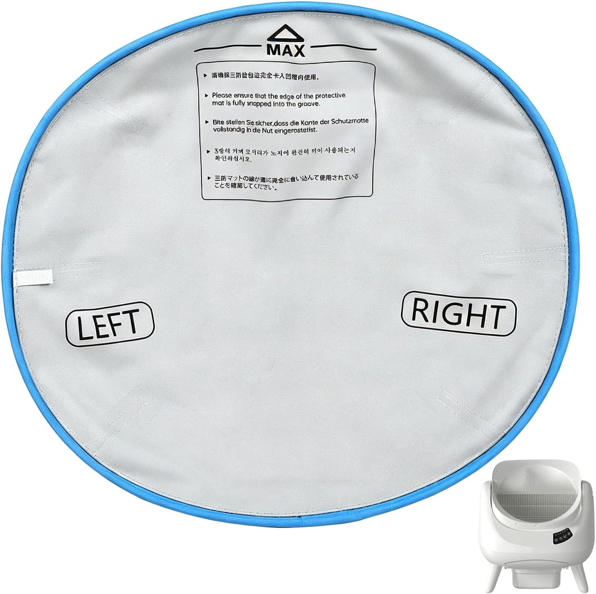 Cat Litter Pad Compatible with SCOOPER OPEN-X Self Cleaning Litter Box