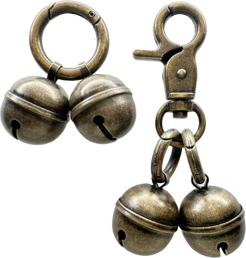 Cat & Dog Collar Bell Set, 2 Style Extra Loud Bell for Pet Tracking