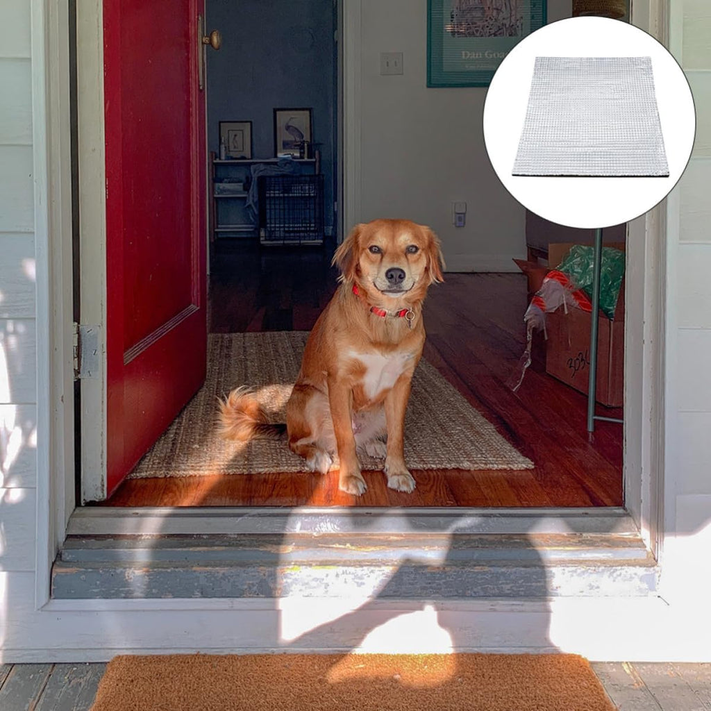 Winter PET Insulation Mat Silver Reflective Film for Cats Dogs Crates
