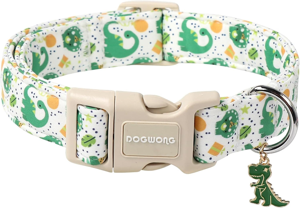 Fall Pumpkin Dog Collar- Design Fall Holiday Dog Collars Adjustable Halloween Pumpkin Sunflower Dog Collar for Small Med
