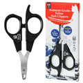 Samurai-Grade Cat Nail Clippers | Quiet Precision Trimmer, Black
