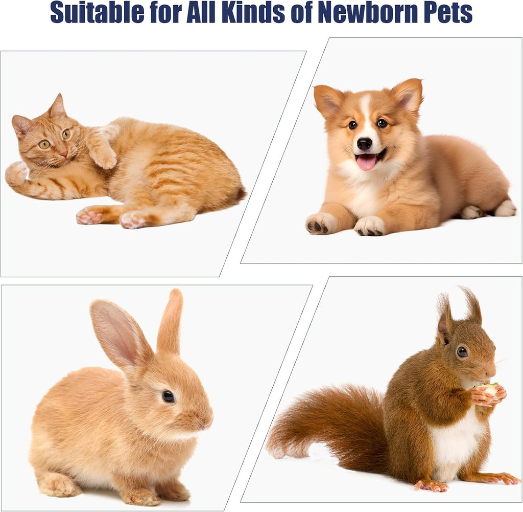 Newborn Puppy Kitten Small Animal Sterile Mucus Extractor Suction Catheter, Animal Kid Puppy Kitten Tube Feeding Kit 8 F