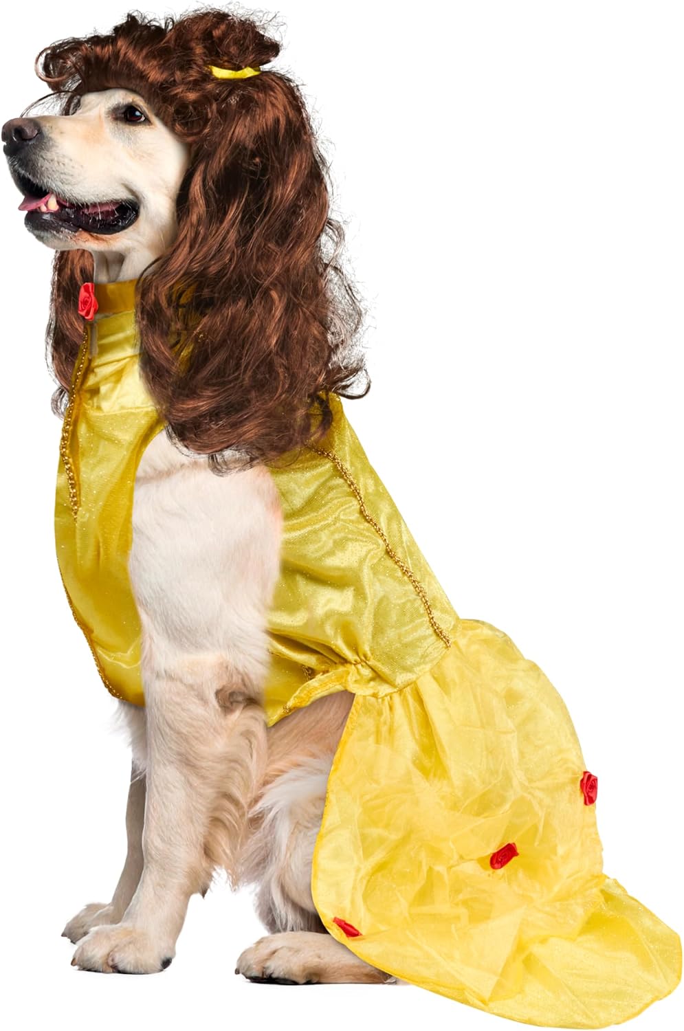 Rubies Disney Princesses: Belle Pet Costume for Dogs or Cats, XXL