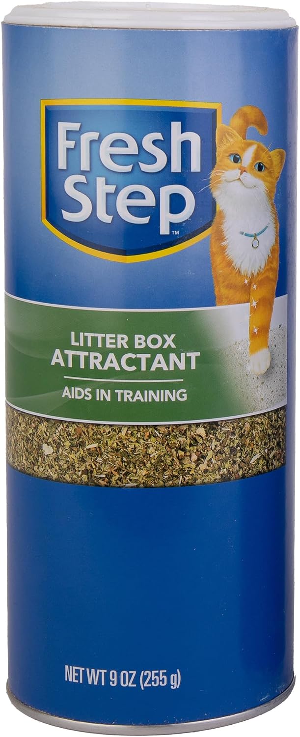 Fresh Step Attractant, Cat Litter Powder, Litter Training Aid, 9 oz