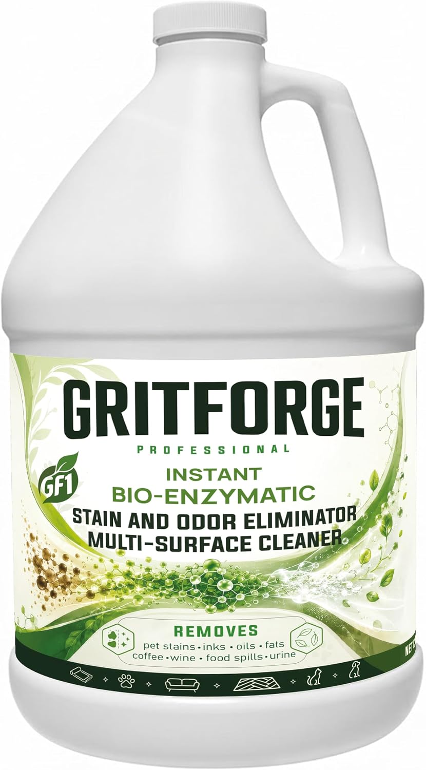 Bio-Enzymatic Pet Stain & Odor Eliminator Remover, Cleaner, 1 Gal