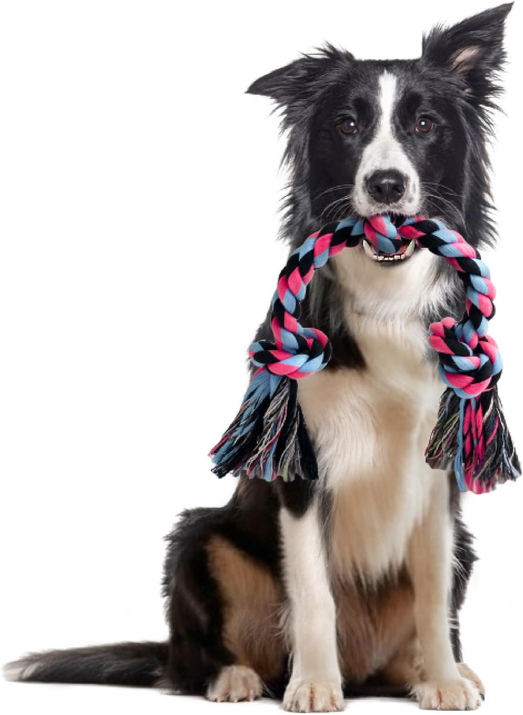Large Tough Chew Toys for Aggressive Chewers, 9 Pack Dog Rope Toys