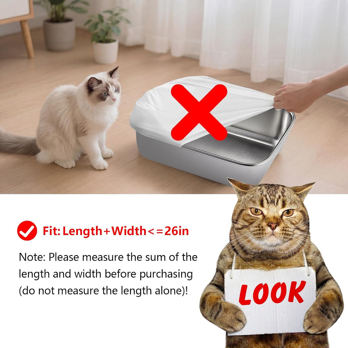 120Pcs Automatic Cat Litter Box Bags Compatible with Cmg/Fstgo, Fmo