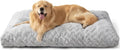 EHEYCIGA Washable XL Dog Beds Large Sized Dog, 41x27 Inch Pet Bed, Grey