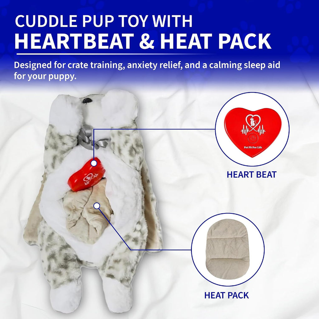 Pet Fit For Life Stuffed Animal with Rechargebale Heartbeat for Cats