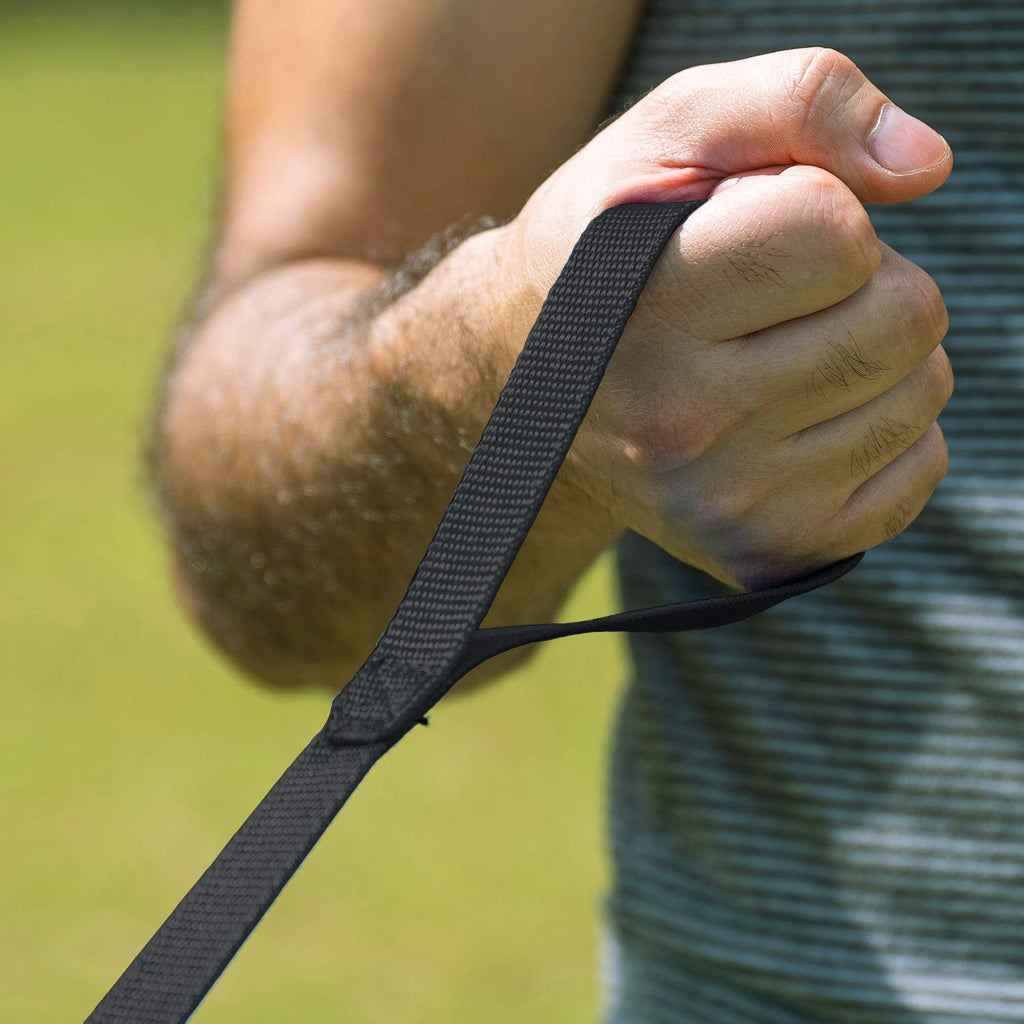 Hi Kiss Dog/Puppy Obedience Recall Training Agility Lead - 15ft 20ft 30ft 50ft 100ft Training Leash - Great for Play, Camping, or Backyard - Black 30ft