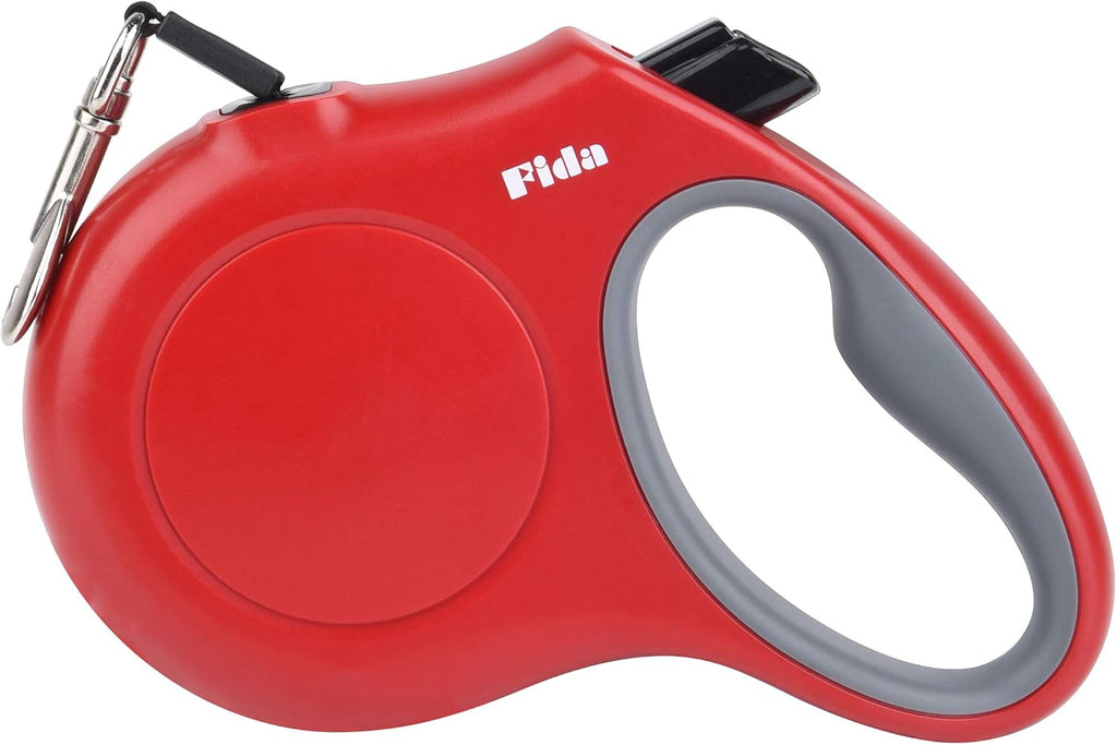 Fida Retractable Dog Leash, 16 ft Dog Walking Leash for Small Dogs up to 26 lbs, 360° Tangle Free, Black