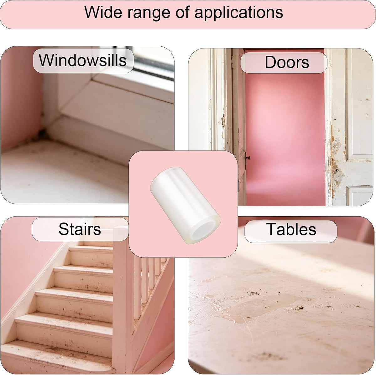 Gosknor 300x10cm/10ftx4in Window Sill Protector, Window Sill Cover