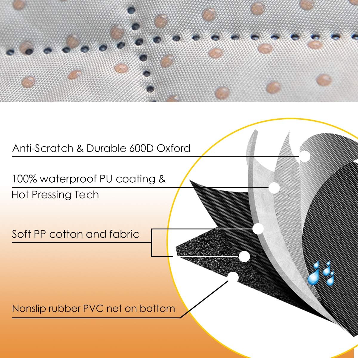 Honest Dog Car Seat Covers, Dog seat Cover with Side Flap for Cars, Trucks, and Suv's - Waterproof & Nonslip Pet Seat Co