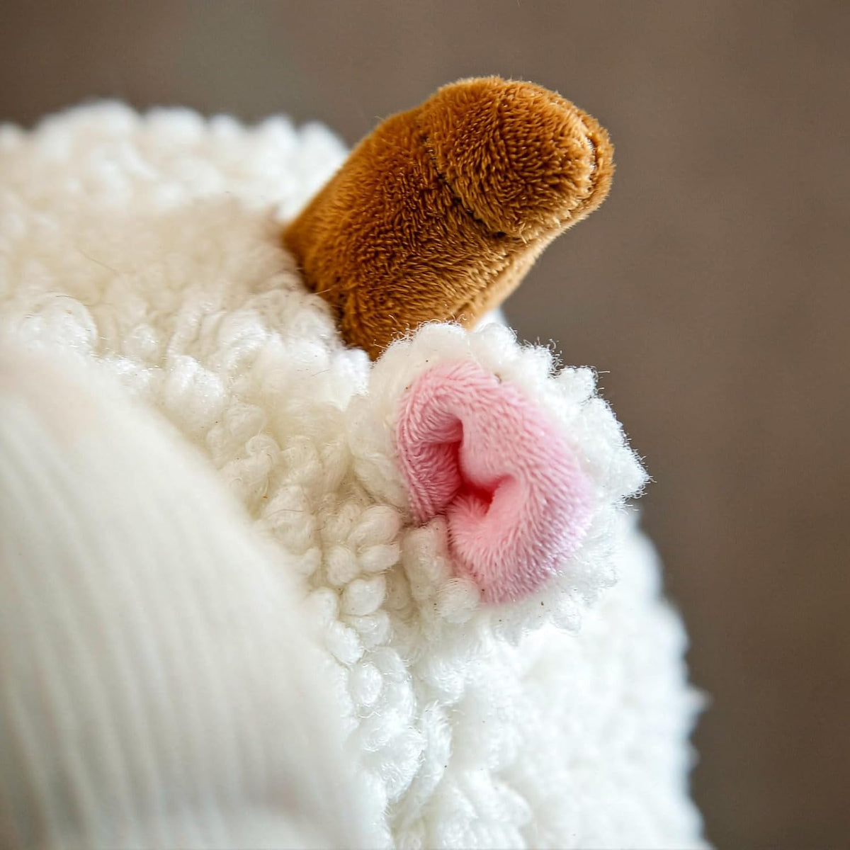 Dog Sheep Headband – Cute Cosplay Pet Hat for Christmas Halloween，White